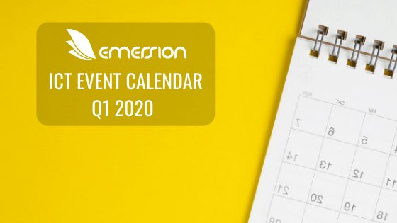 Q1 2020 ICT Event Calander