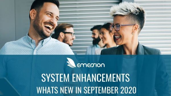 What’s new at Emersion – September 2020
