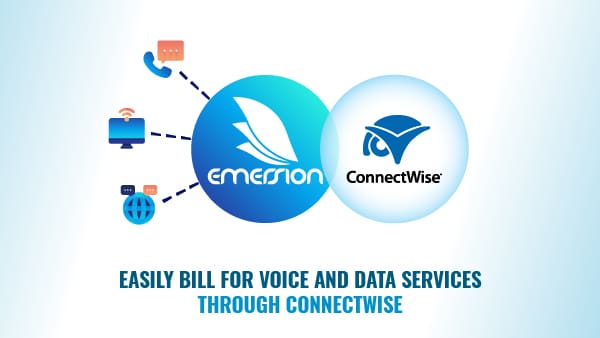 Easily bill for voice and data services through ConnectWise