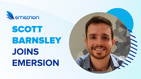 Scott Barnsley joins Emersion as Software Engineering Manager