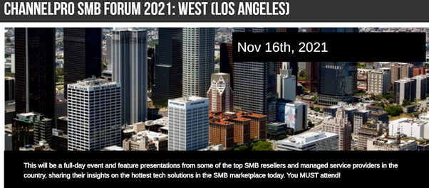 channelpro smb forum 2021 LA