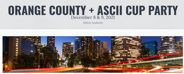 orange county ascii cup