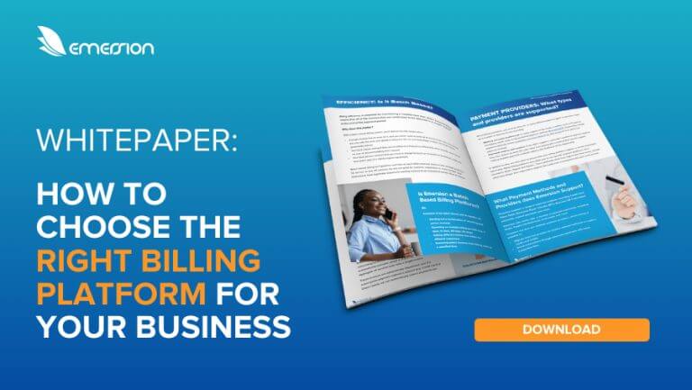 Whitepaper: How to choose the right billing platform for your business