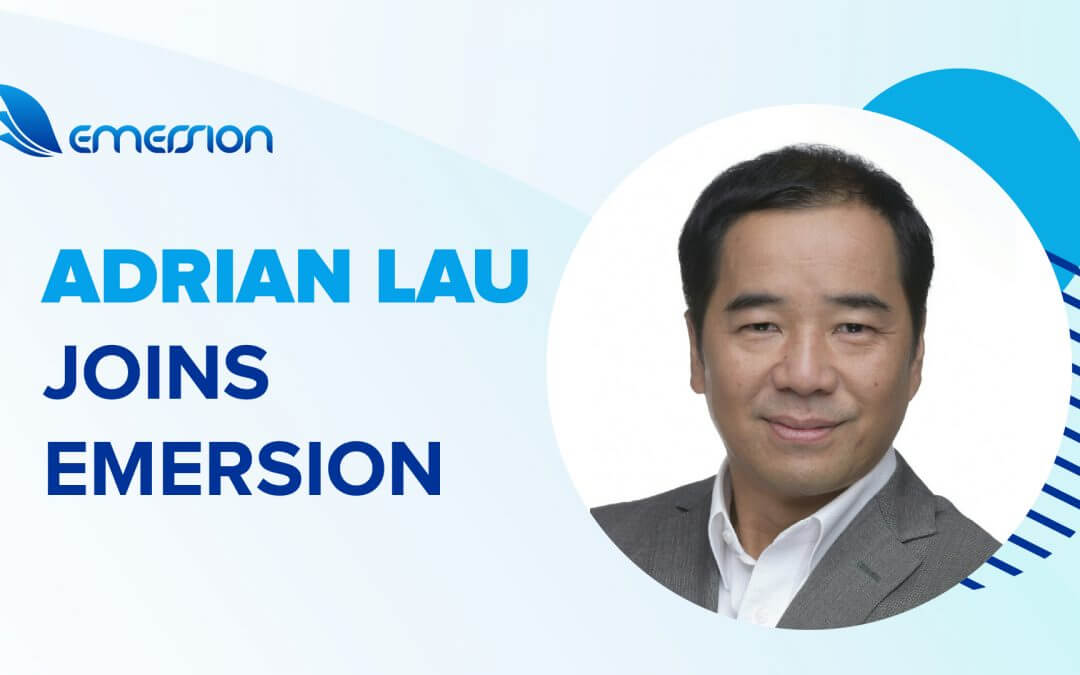 Adrian Lau joins Emersion as a Account Manager.