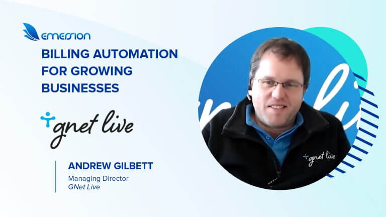 How Gnet Live automated one full-time billing position with Emersion
