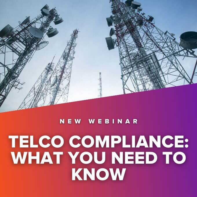 Telco Compliance Webinar Image