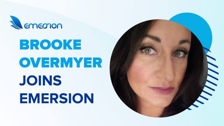 Brooke Overmyer joins Emersion as Senior Sales Development Representative