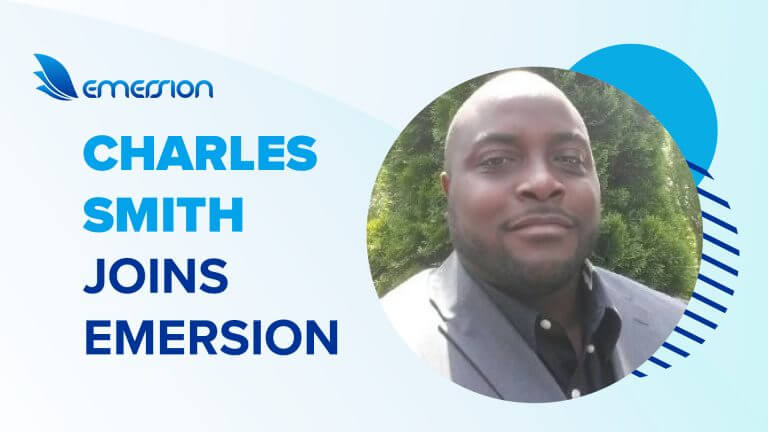 Charles Smith joins Emersion as Account Executive