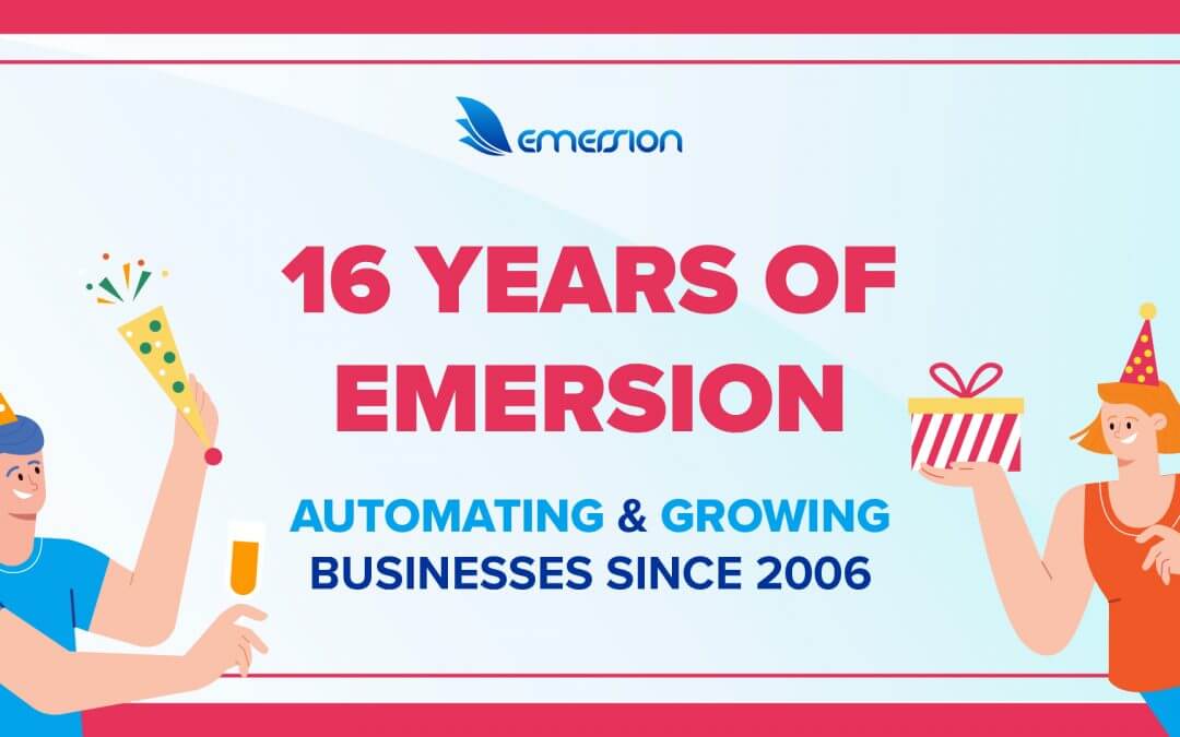 16 Years of Emersion
