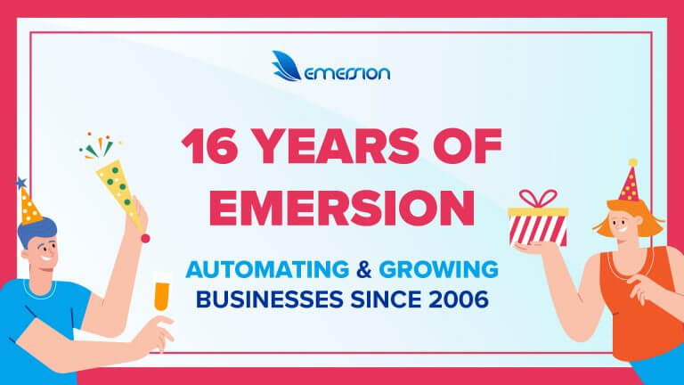 Celebrating 16 Years of Emersion!