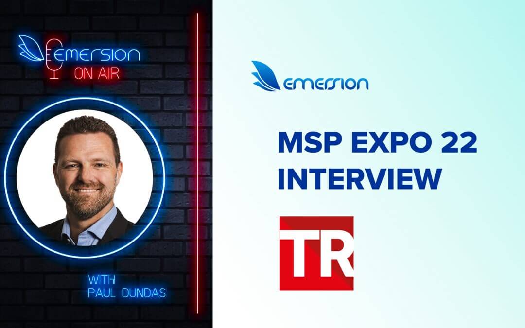 Paul Dundas at MSP Expo 2022